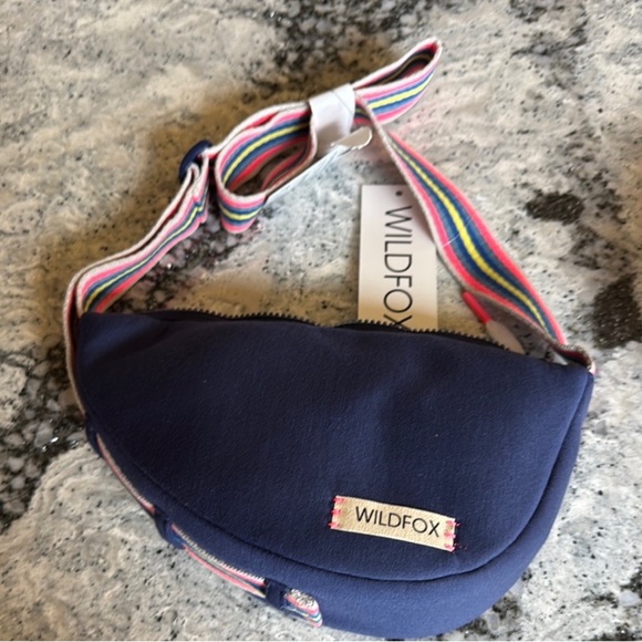 NWT Wildfox Blue Women’s Sling Bag - Picture 6 of 7